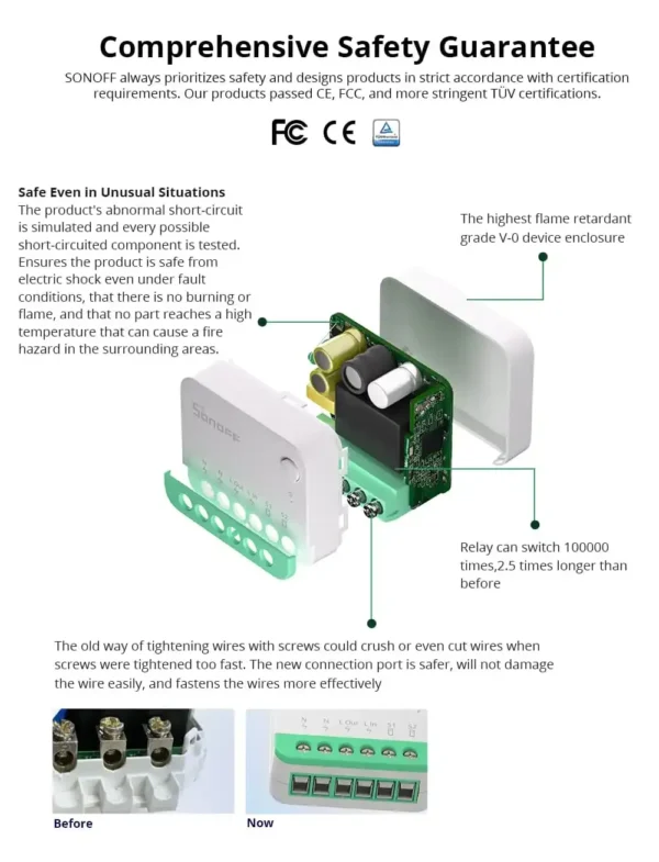 SONOFF MINI Extreme Wi-Fi Smart Switch (Matter-enabled) - Image 2